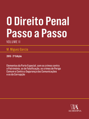 cover image of O Direito Penal Passo a Passo--Volume II